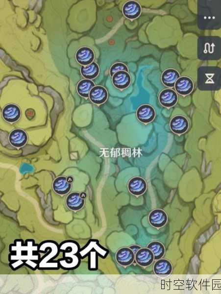 原神树王圣体菇快速采集路线全解析,助你轻松获取珍稀材料